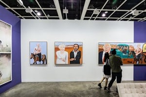 Michael Cook and Vincent Namatjira, <a href='/art-galleries/this-is-no-fantasy-dianne-tanzer-gallery/' target='_blank'>This Is No Fantasy dianne tanzer + nicola stein</a>, Art Basel in Hong Kong (29–31 March 2019). Courtesy Ocula. Photo: Charles Roussel.